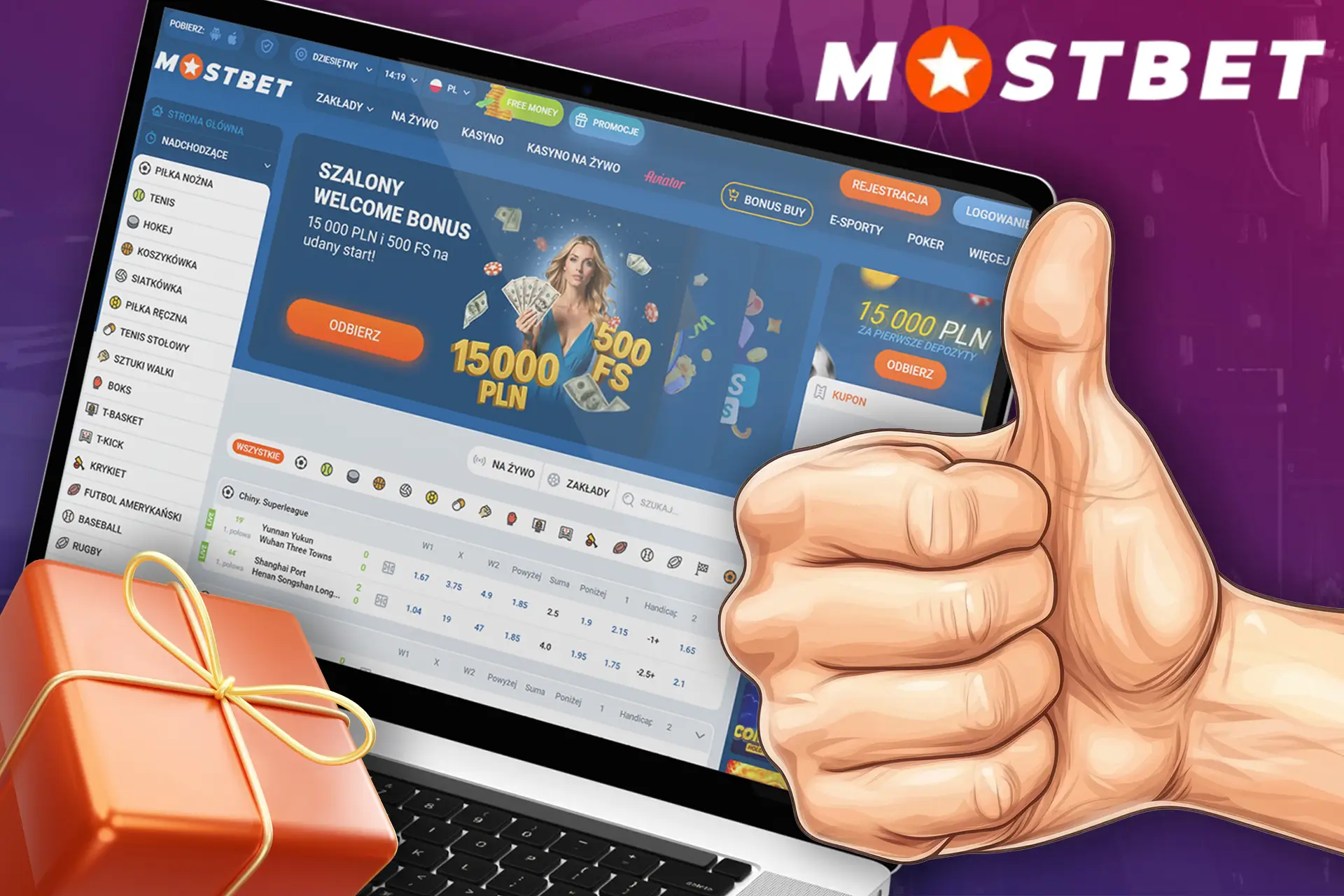 Mostbet – fajna alternatywa dla kasyna